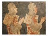 Two Crusaders of the Minutolo Family from the Cappella Minutolo